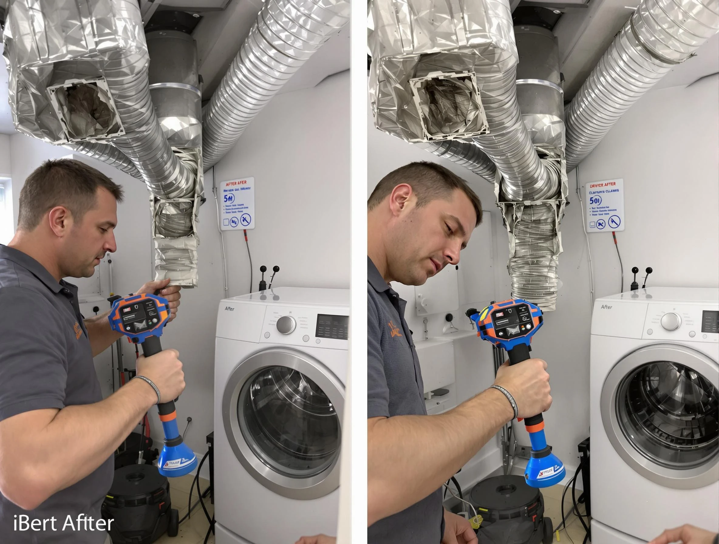 Professional clogged vent cleaning by Chester Dryer Vent Cleaning in Chester