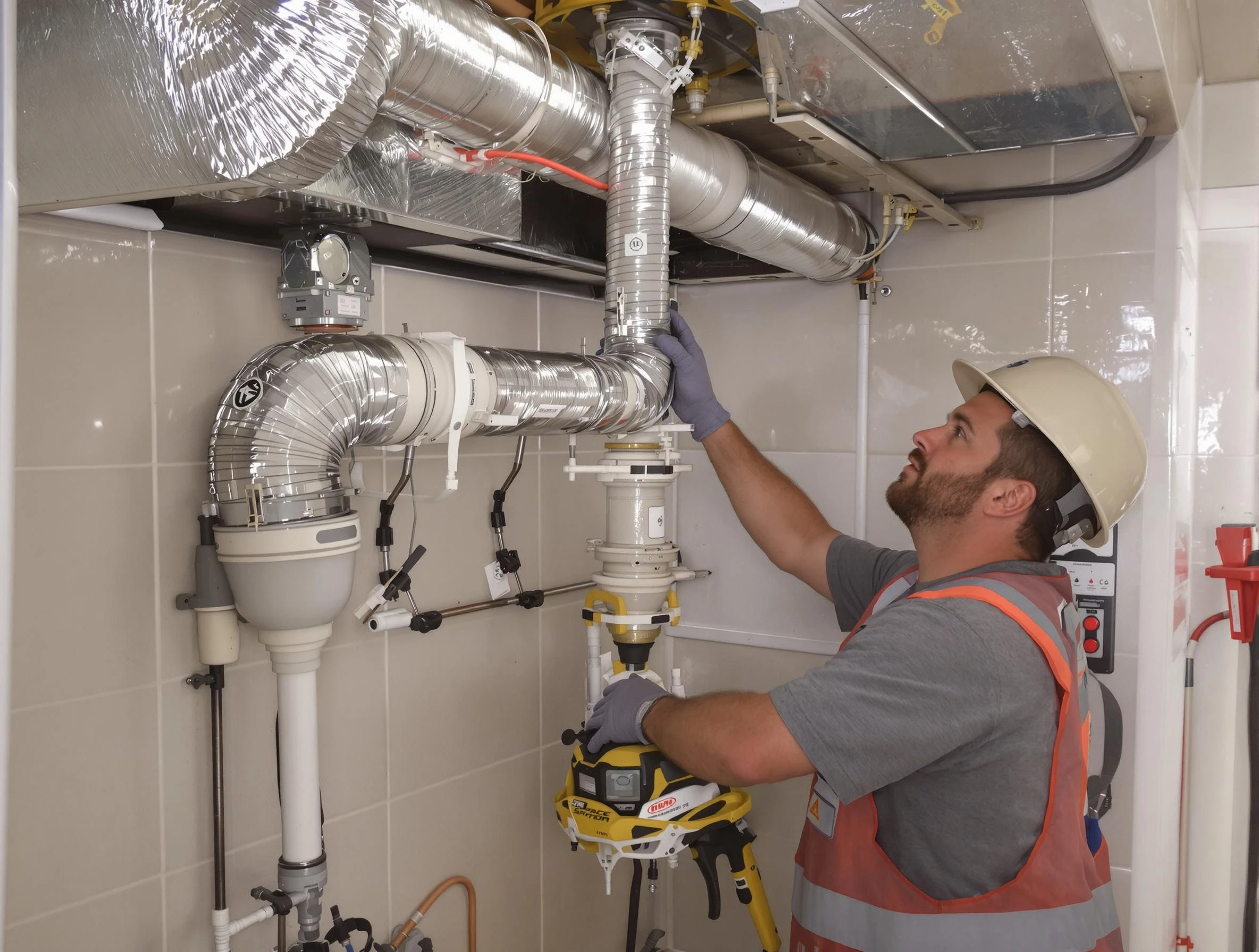 Chester Dryer Vent Cleaning expert performing professional dryer vent repair and installation in Chester